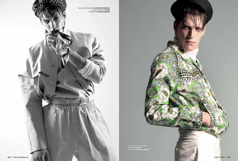 Essential Homme The Clash by Saverio Cardia (Photographer)  Lorenzo Posocco (Fashion Editor/Stylist)