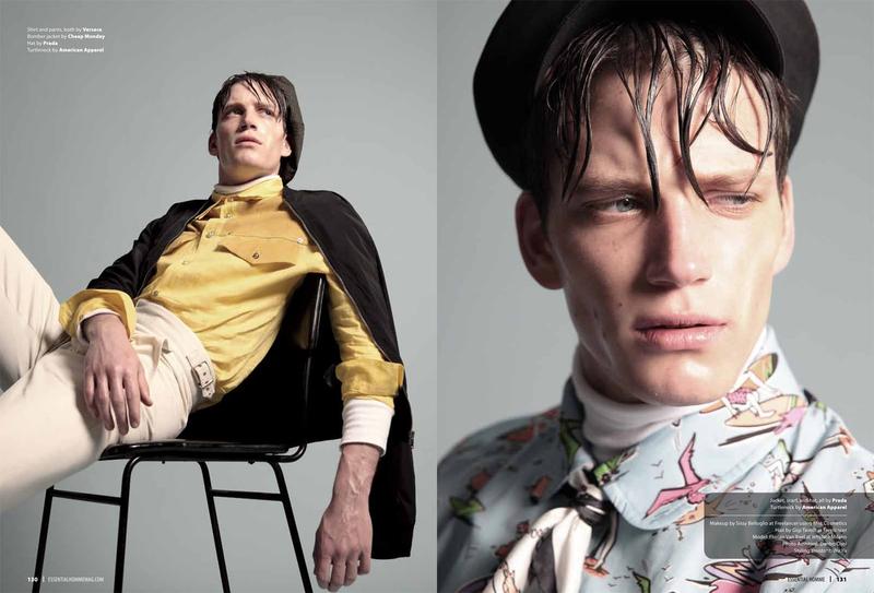 Essential Homme The Clash by Saverio Cardia (Photographer)  Lorenzo Posocco (Fashion Editor/Stylist) 