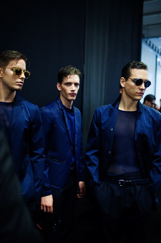 Emporio Armani Backstage
