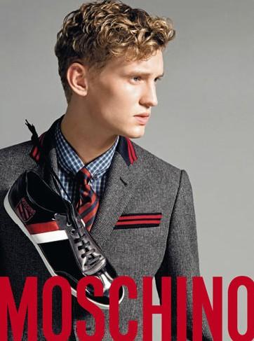 MOSCHINO MEN ADVERTISING fw 11